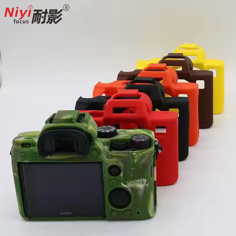 Soft Silicone Rubber Camera Protective Body Case Skin Camera Bag Protector Cover For Sony A73 A7III 