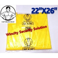 WSS 22"X26" (40pcs)Cap Orang Kuat Plastic Bag
