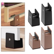 [Menolana] 4x Bed Leg Risers with Screw Clamp Furniture Leg Lifts for Couch Bed Sofa Cabinet Furnitu