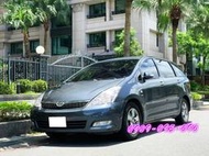 【可全額貸】2005年 TOYOTA WISH 威曲 七人座 G版  黑內裝、雙天窗、DVD、電動椅