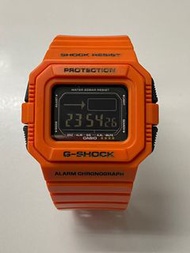 Casio 手錶 Vintage G shock DW-5500 MR-4 DW5500MR Rescue Orange