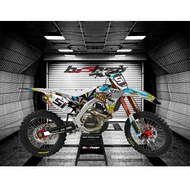 CRF full body decal sticker, CRF striping, can change color, change number, add name