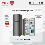 TCL 280L/ 380L 2-Door Refrigerator, TRF-280TMG / TRF-380TMG, Fridge peti sejuk