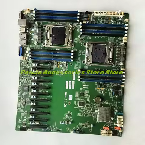 Easy Install X10DRX LGA2011 DDR4 11 PCI-E Server Motherboard