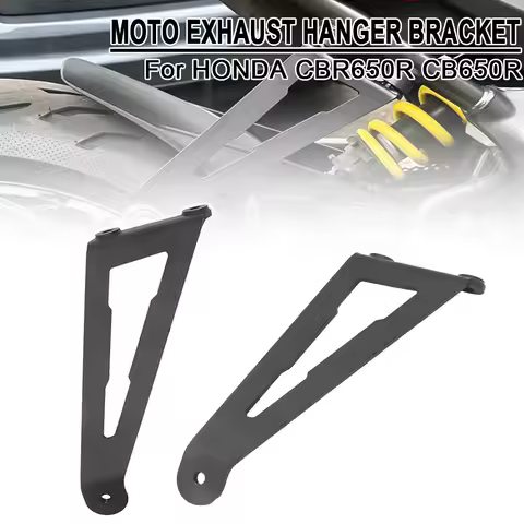 Motorcycle Exhaust Holder Hanger Exhaust Bracket For HONDA CBR650R CB650R CBR 650R CB 650R Mount Hol