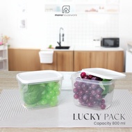 [ MONO ] LUCKY PACK 800ML/FOOD STORAGE BOX 800ML/FOOD PLACE 800ML