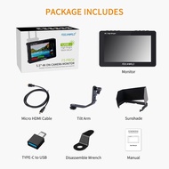 FEELWORLD F5 PROX 5.5 Camera Field Monitor High Bright Touch Screen 1600nit 1920*1080 1000:1 Brodcas