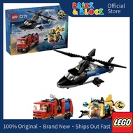 LEGO 60462 Helicopter, Fire Truck & Submarine Remix | LEGO City