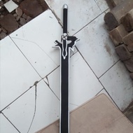 PTR pedang anime sword art online kirito elucidator || mainan pedang