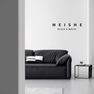 Meishe Nordic Medieval baxter Elephant Ears Sofa Foldable Armrest Strap Soft Reliable Three-Person B