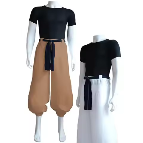 Jujutsu Jjk Manga Anime Fushiguro Toji Satoru Gojo Cosplay Kostuum Pruik T-Shirt Broek Rose Net Hall