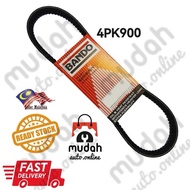 Bando Fan Belt 4PK900 for Toyota Corolla EE80 Air Con Belt