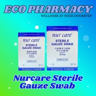 Nurcare Sterile Gauze Swab 7.5cm x 7.5cm / 5cm x 5cm