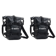 กระเป๋าคาดแขนกันน้ำความจุขนาดใหญ่สำหรับฮอนด้า NX400 NX500 ป้องกันฝุ่นและตะขุ่น กระเป๋าคาดแขนแบบปรับแ