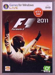PC遊戲電玩《F1 Formula 1 2011 一級方程式賽車》英文版-全新未拆封-(少年維特遊戲站)