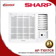 Sharp aircon non inverter 1HP/ Window Type Remote Control Air Conditioner AF-T1017CR