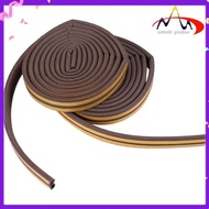 2 Roll EVA Seal Weather Strip Foam Tape D Type 10M Doors  Draught Excluder Anti-Collision Seal Strip