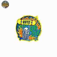 Sticker Vote or Die skate protest graphic sticker