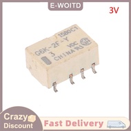 TOOLS รีเลย์สัญญาณ SMD รีเลย์สัญญาณ G6K-2F-Y 8PIN สำหรับการถ่ายทอดสัญญาณ DC 3V 5V 12V 24V