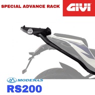 GIVI Monorack Modenas RS200 Special Advance Rack 100% Original GIVI RS200 Accessories Motor RS 200 R