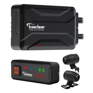 Kaedear Motorcycle Drive Recorder - Waterproof IP67, Front and Rear Cameras, Compatible with Nationw