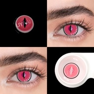 Halloween UYAAI 2Pcs/Pair Color contact lenses Cosplay Anime accessories Lenses anime White lenses N