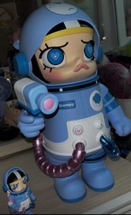 POPMART MEGA SPACE MOLLY 易怒熊400%+100％