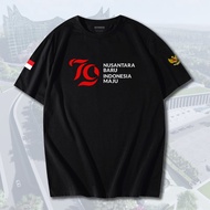 Indonesian Independence Day Hat 79 Years of Indonesian Independence Day Premium Tshirt