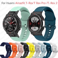 Silicone Strap For Huami Amazfit T-Rex 2 / T-Rex / T-Rex Pro SmartWatch Band Replacement Watch band