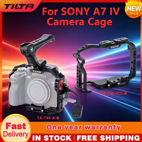 `Camera Cage TILTA TA-T30-FCC-B for Sony A7M4 for Sony a7 IV Pro Kit for Sony a7 IV A1 A7S3 A7R4 A9 