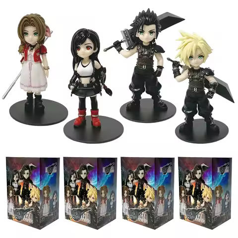 Final Fantasy 7 Rebirth Q: Tifazak Scroud Alice's Handmade Model Ornament Scenery Surrounding