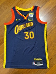 全新絕版 NBA Nike Oakland Golden State Warriors Curry 30 jersey 勇士球衣