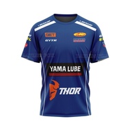 Quick Dry Short Sleeve T-Shirt – Unisex YAMAHA GYTR Factory Racing Team M1 Tee