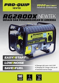 Genset PROQUIP 1000Watt RG2800X 4Tak / Power Generator Proquip 1000W RG 2800X - Gasoline Generator