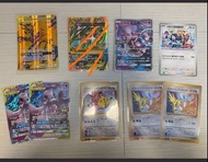 Pokemon Jumbo 大卡 舊卡  Jumbo 大卡  超夢GX  超夢Tagteam Mega 三神鳥 火焰鳥 急凍鳥 閃電鳥 新卡 太樂巴戈斯與夥伴們