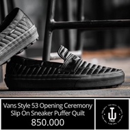 SEPATU VANS ORIGINAL VANS STYLE 53 OPENING CEREMONY SLIP ON SNEAKER PU