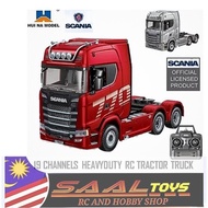 [Scania] Huina 1501 / 1502 Scania S770  semi truck trailer 19ch rc truck rc car lori trailer remote 