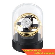 Luxury Automatic Single Electric Watch Winder for Mechanical Watches Multi-function Storage Box Collection Silent Motor