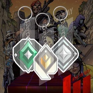 GANTUNGAN Keychain / Keychain Keychain/ hp - Valorant - Rank