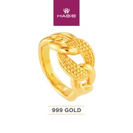 HABIB 999/24K Yellow Gold Ring LTR090624
