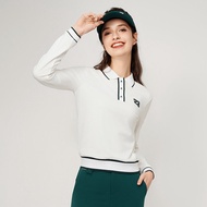 RYDER CUP EST.1927 | เสื้อโปโลคอปกแขนยาวสไตล์วินเทจสปอร์ตชิคสำหรับฤดูใบไม้ร่วง