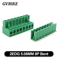 5Set 2EDGK 5.08mm Terminal Block Male Female 5.08 Plug-in Opening PCB Connector 2EDG PCB 2P 3P 4P 5P