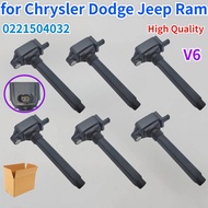 4/6Pcs UF648 0221504032 05149168AI 5149168AI 05149168AD for Chrysler Dodge Jeep Ram V6 Ignition Coil