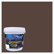 สีน้ำทาภายนอก BEGER COOL DIAMONDSHIELD 15 สี COLOMBIAN COFFEE #185-6 กึ่งเงา 9 ลิตร (1178165)
