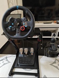 Logitech G29 賽車軚盤連腳踏及波棍