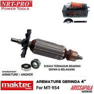 NRT PRO Armature MT-954 Angker Gerinda Maktec / Angker Dinamo Mesin Gerinda Maktec MT954 Rotor Gerin