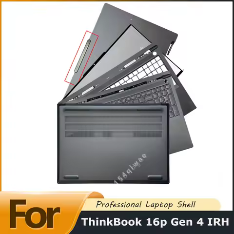 New Laptop Screen Back Cover Screen Bezel Palmrest /Keyboard Bottom Replacement For ThinkBook 16p Ge