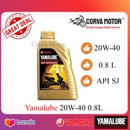 Corva Motor Minyak Pelincir Enjin Yamalube (Hly) At Scooter Engine Lubricant Sae 20W40 0.8L