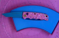 Boker Mini Dessert Warrior Kalashnikov Bowie Automatic Knife (2.5") Donut