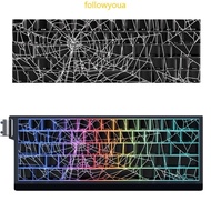 fol Spiders  Original Profile Keycaps 64 74Key Shine Through Backlit keycapst for 60 61 63 64 65 67 